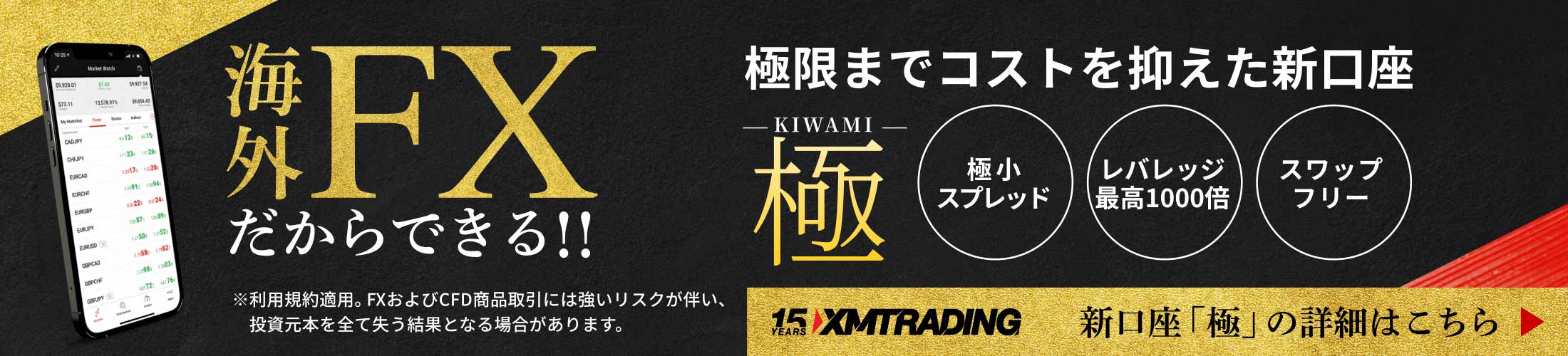 XMの口座開設はこちら